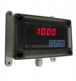 4 digit loop powered display with 4-20 mA input signal and IP66 case